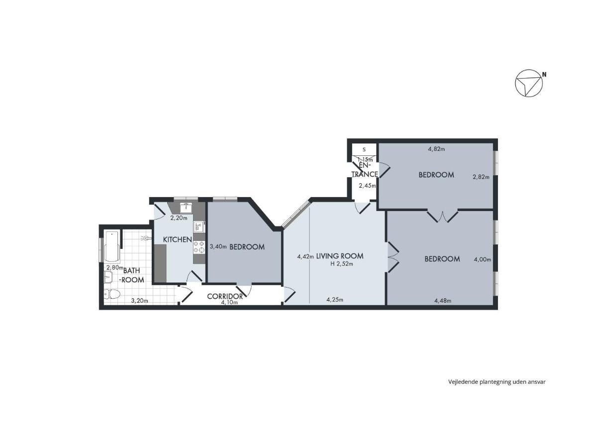 Sanders Stage - Perfectly Planned Three-Bedroom Apartment Near Nyhavn København Eksteriør billede